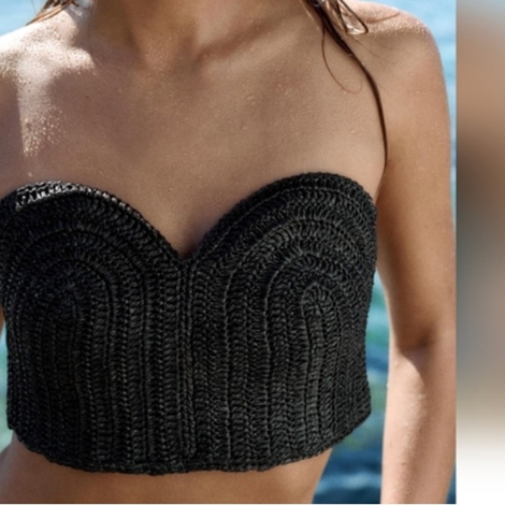 ZARA CROCHET CORSET